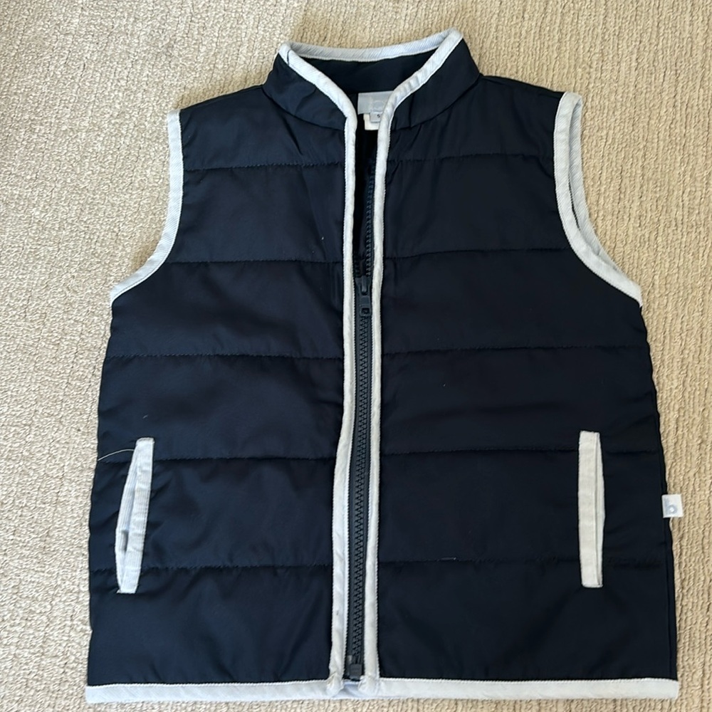 Bella Bliss bos best. Navy and baby blue trim